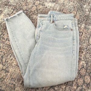 Light Blue Distressed Women Jeans - Loft brand